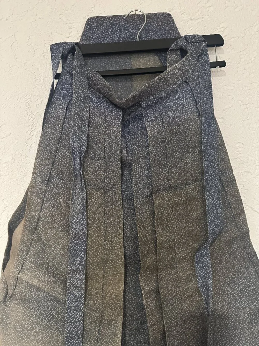 Rare Vintage Japanese Hakama Pants – Matching Kamishimo Set – Display Only